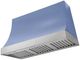 AGA Marquee 48" Carnaby Blue Wall Mounted Range Hood  with Brushed Nickel Trim-0
