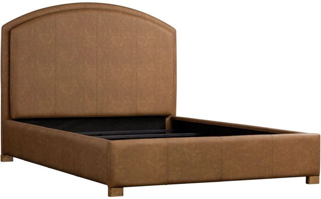 Intercon Jackson Brown Queen Upholstered Panel Bed-2