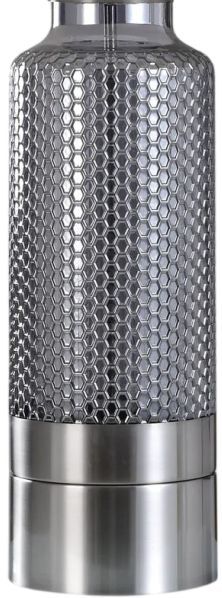 Harp & Finial® Luna Charcoal/Pewter Table Lamp-1