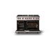 Viking® 5 Series 48" Blush Pro Style Gas (NG) Range with Polished Chrome Trim-1