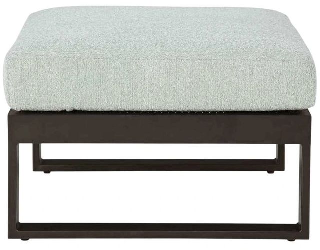 Signature Design by Ashley® Beachloft 4-Piece Black/Gray Aluminum/Fabric Outdoor Modular Sectional-3
