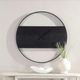 Renwil® Romy Matte Black Wall Clock-3