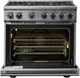Viking® 7 Series 36" Stainless Steel Pro Style Liquid Propane Gas Range-1