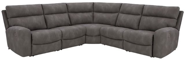 Signature Design by Ashley® Next-Gen DuraPella 5-Piece Gray Power Reclining Sectional-0
