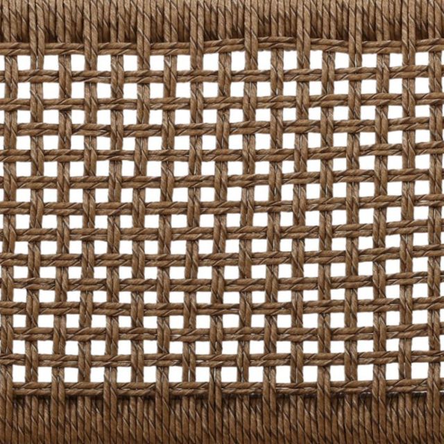 Dovetail Furniture Dallas Light Brown Wood Outdoor Dining Armless Chair-3