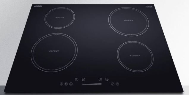 Summit® 30" Black Induction Cooktop-3
