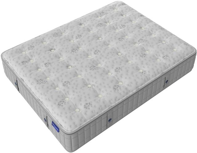 King Koil® Flowt Blue Nightfall 15" Wrapped Coil Plush Tight Top California King Mattress-2