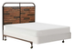 Olliix by INK+IVY Renu Light Brown Mulit/Gun Metal Queen Headboard-1