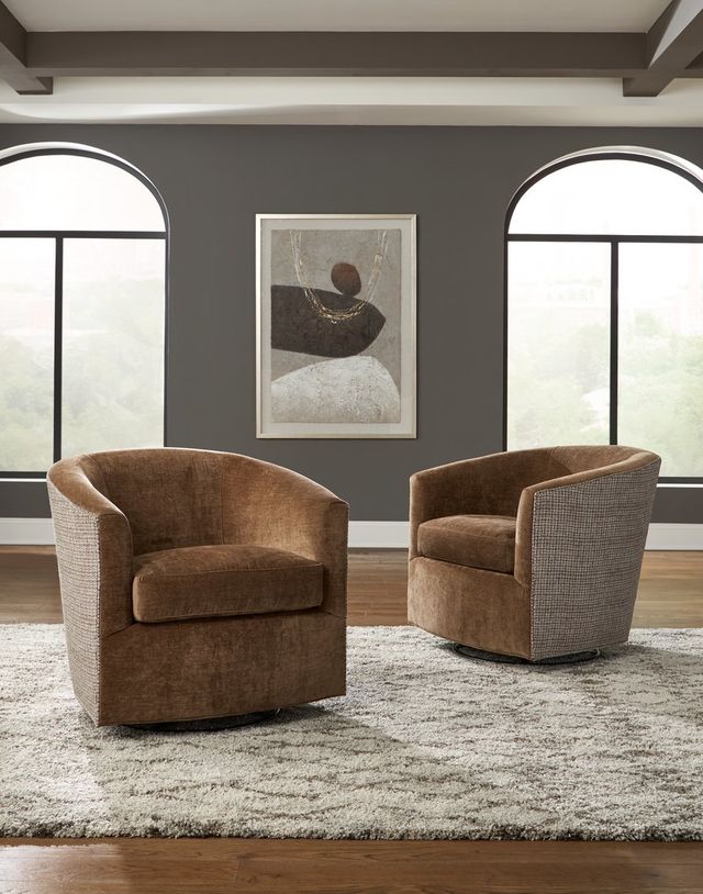 Craftmaster® Customizable Craftmaster Essentials 34" Swivel Chair-1