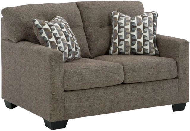 Signature Design by Ashley® Mahoney Chocolate Loveseat-0