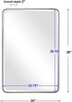 Uttermost® Aramis Silver Leaf Mirror-3