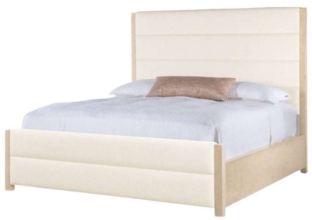 Hooker® Furniture Westwood Polished Limestone/Trendy Snow King Panel Bed-2