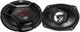 JVC drvn DR Series Black 6 x 9" 3-Way Coaxial Car Speakers-0