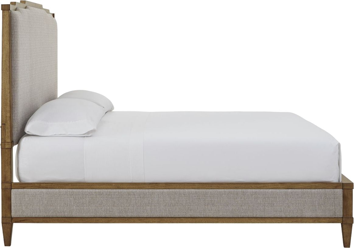 Sharlance King Panel Bed - Green/Brown Sharlance King Panel Bed - Green/Brown