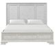 Furniture of America® Stella Mia Creamy White Eastern King Panel Bed-1