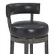 Armen Living Corbin Brown Onyx 26" Counter Stool-2