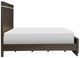 Homelegance® Bellamy Dark Brown Queen Panel Bed-3