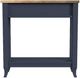 Null Furniture Mystic Navy/Toasted Almond Small Console Table-2