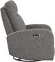 Parker House® Thriller Natural Beauty Gray Power Swivel Glider Recliner-2