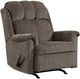 Affordable Furniture 2110 Tahoe Gray Manual Rocker Recliner-0