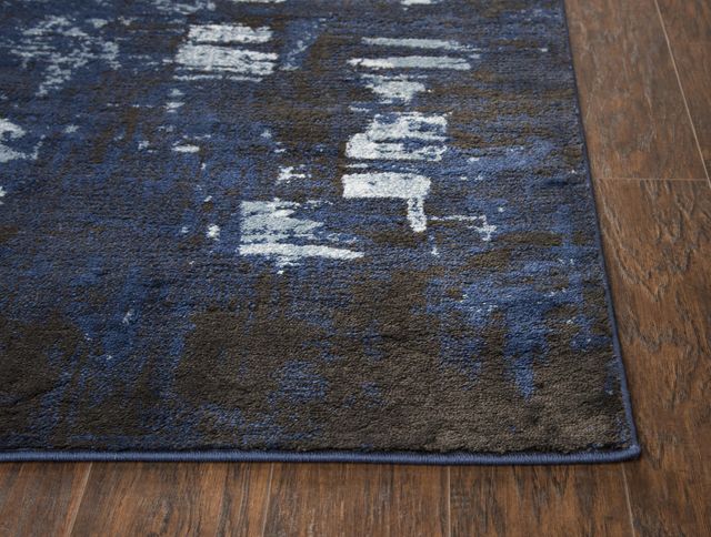 Rizzy Home Encore Blue 5'3" x 7'3" Rug-1