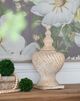 A & B Home Chester White Swirl Vase-4