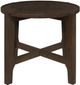 Coaster® Cota Dark Brown Round End Table-2
