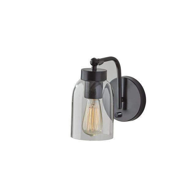 Adesso® Bristol Black Wall Lamp-1
