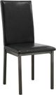 Coaster® Garza 2-Piece Black Upholstered Dining Chairs-0