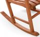 Furniture of America® Moose Natural Wooden Outdoor Rocking Chair-4