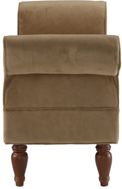 Linon Lillian Coffee Accent Bench-3