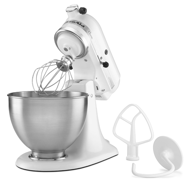 KitchenAid® Classic™ Series White Stand Mixer | Big Sandy