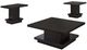 Coaster® Reston 3-Piece Cappuccino Occasional Table Set-0