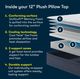 Serta® Five Star Dream Haven 12” Wrapped Coil Plush Pillow Top Twin XL Mattress in a Box-2