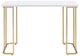 ACME Furniture Estie Gold/White Writing Desk-3