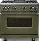 Viking® 7 Series 36" Martini Pro Style Natural Gas Range with Griddle-4