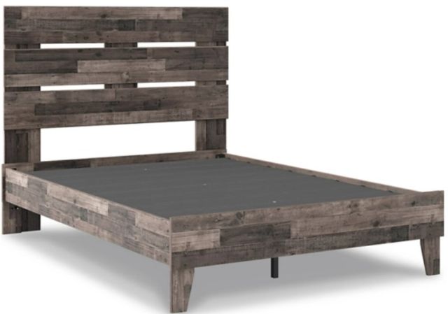 Signature Design by Ashley® Neilsville 5-Piece Multi Gray Full Panel Platform Bed Set-1