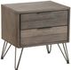 Mazin Furniture Urbanite Gray Nightstand-1