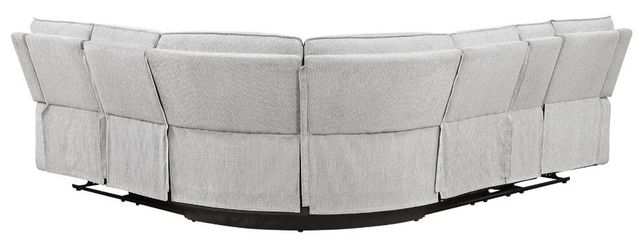 Homelegance® Thorne 3-Piece Light Gray Manual Reclining Sectional with Left Console-4