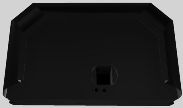 Vent-A-Hood® Designer Series 42" Black Wall Mounted Range Hood-2
