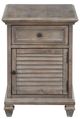 Magnussen Home® Lancaster Dovetail Gray Chairside End Table-2