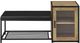 Coaster® Martino Black/Mango Shoe Storage Entryway Bench with Cabinet-3
