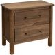 International Furniture Direct Olimpia Natural Nightstand-0
