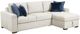 Homelegance® Isla 2-Piece Beige L-Shape Sectional and Reversible Storage Chaise-0