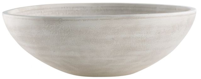 Signature Design by Ashley® Meadie Distressed White Bowl-1