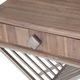 Michael Amini® Hudson Ferry Driftwood/Silver Side Table-4