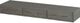 Crate Designs™ Furniture Graphite Finish Underbed Unit-0