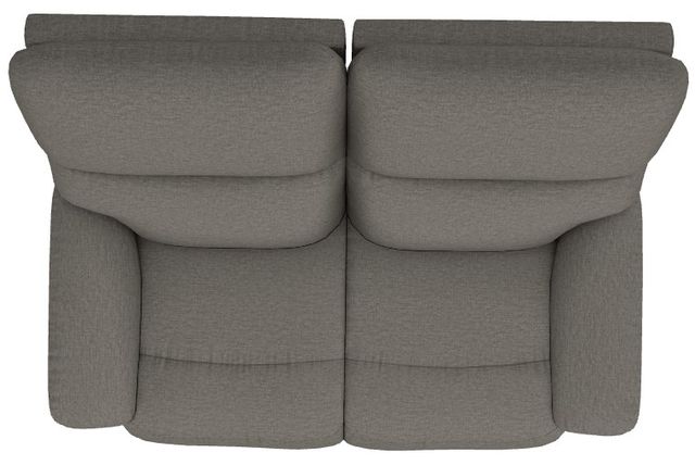 La-Z-Boy® Brooks Charcoal Power Reclining Loveseat with Headrest-4