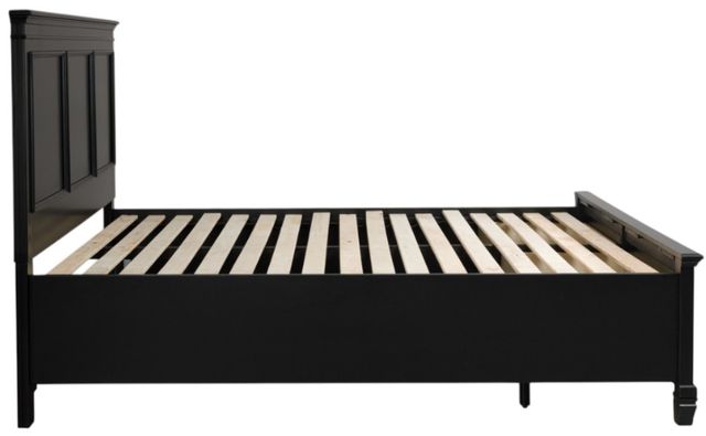 Signature Design by Ashley® Lanolee Black Full Panel Storage Bed-3