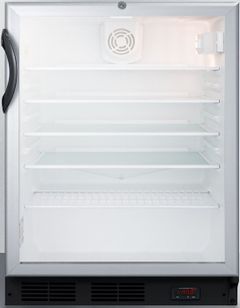 Summit® Commercial Series 5.5 Cu. Ft. Stainless Steel Beverage Center